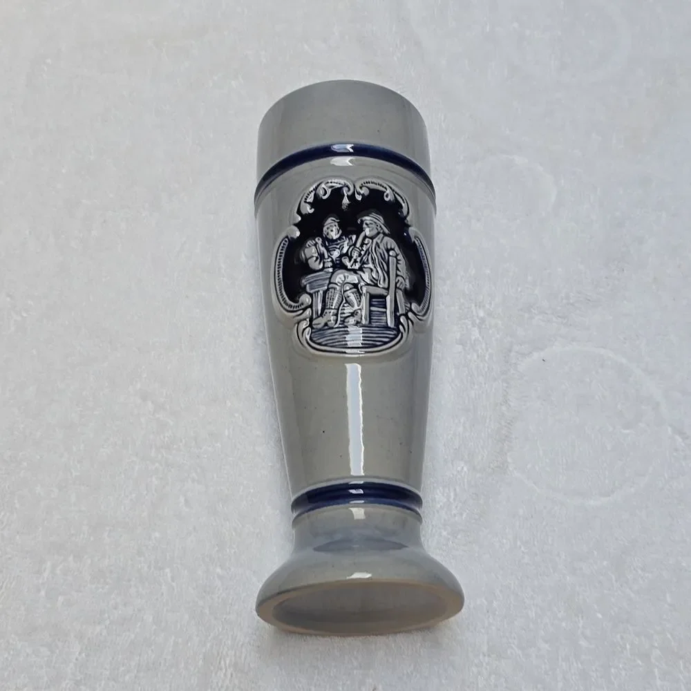 Pilsner or  Beer mug, blue beer glass  - stein is .5 liter